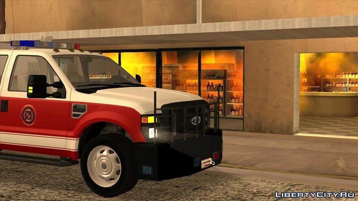2011 Ford F-250 San Andreas Fire Department / GTA San Andreas