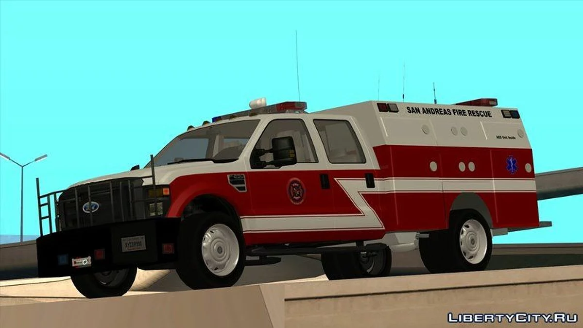 2011 Ford F-250 San Andreas Fire Department / GTA San Andreas