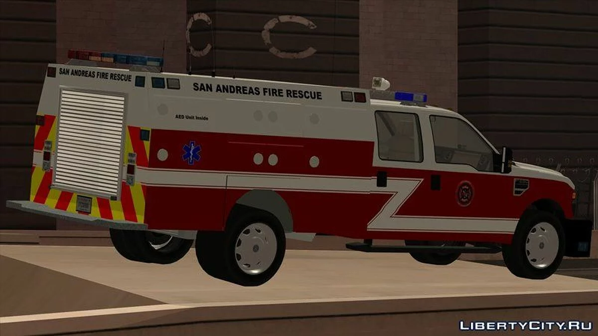 2011 Ford F-250 San Andreas Fire Department / GTA San Andreas