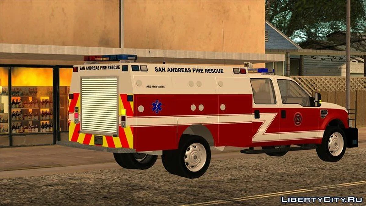 2011 Ford F-250 San Andreas Fire Department / GTA San Andreas