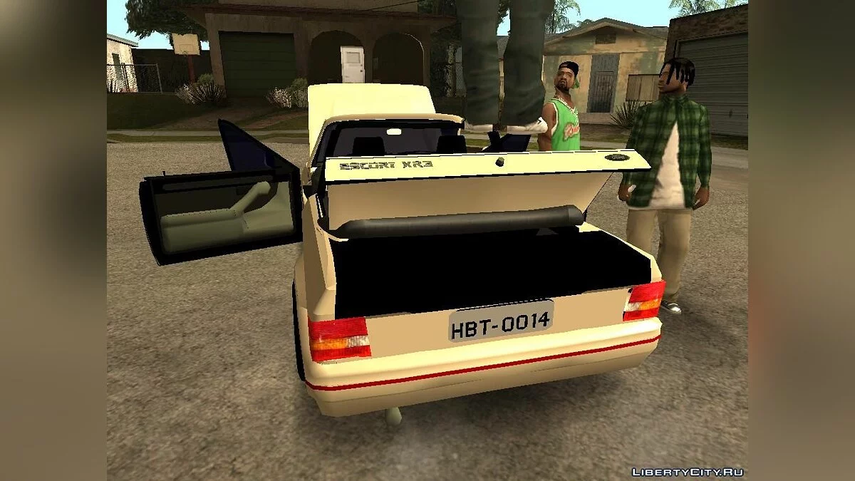 Ford Escort XR3 1992 Кабріолет / GTA San Andreas