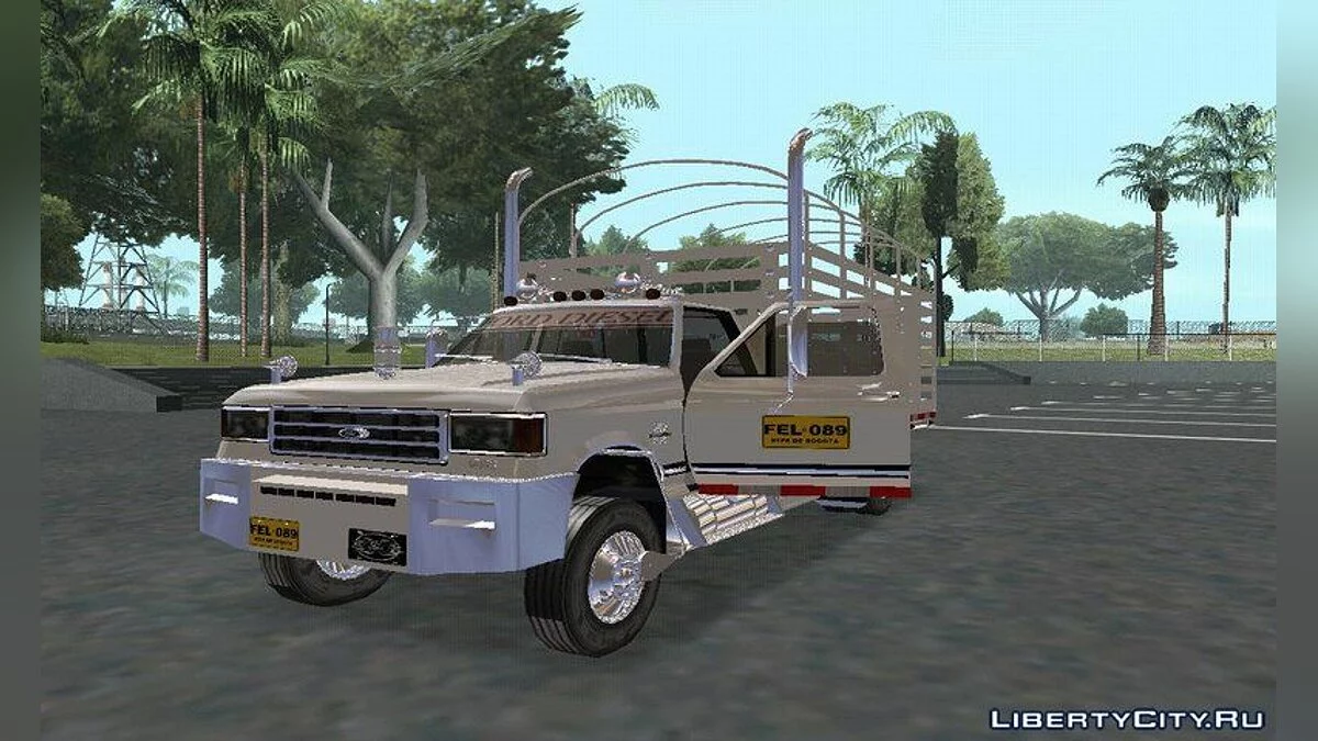 Ford F350 з Естаками / GTA San Andreas
