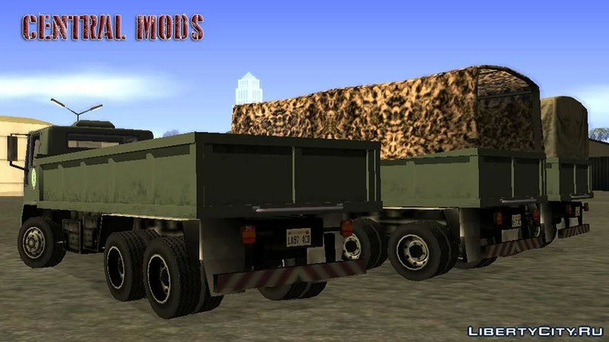Ford Cargo 2422 - Brazilian Army / GTA San Andreas