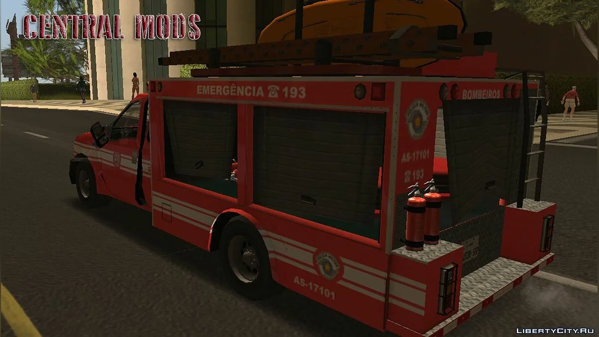 Ford F4000 - пожежна служба / GTA San Andreas