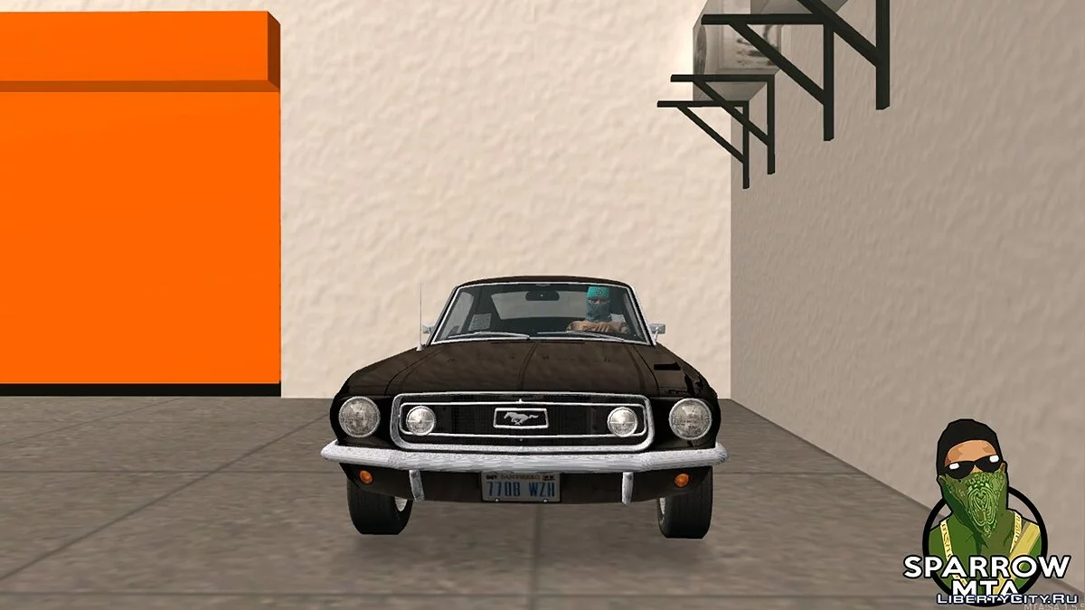 Ford Mustang GT Fastback 390 1968 / GTA San Andreas