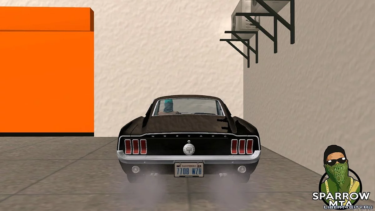 Ford Mustang GT Fastback 390 1968 / GTA San Andreas