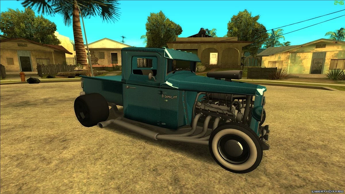 Ford Hotrod Personnalisé [IVF] [VEHFUNCS] / GTA San Andreas