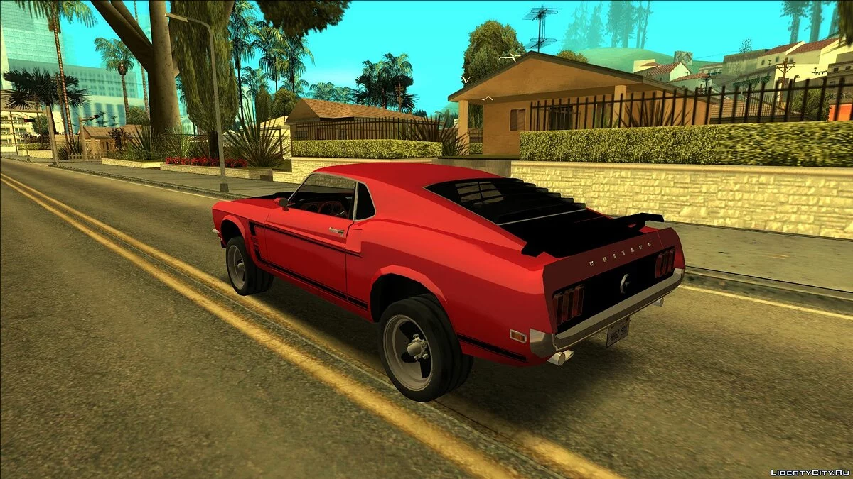 Mustang Boss 302 1969 / GTA San Andreas