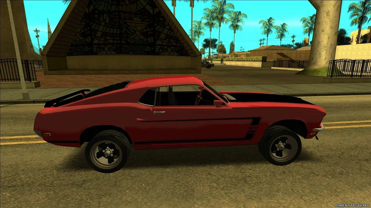 Mustang Boss 302 1969 / GTA San Andreas