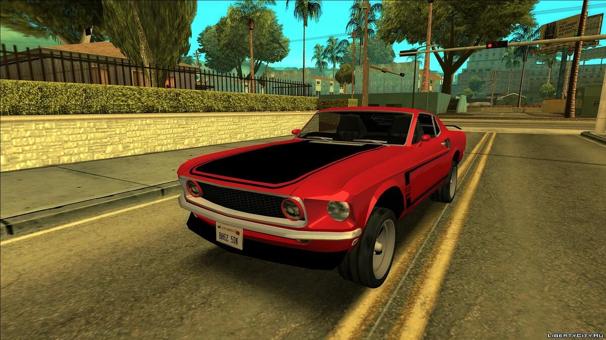 Mustang Boss 302 1969 / GTA San Andreas