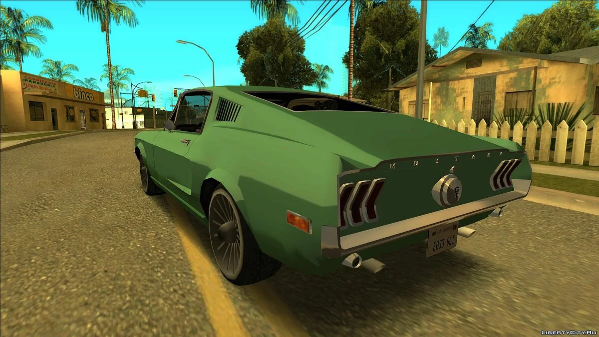 Mustang Fastback 1968 / GTA San Andreas