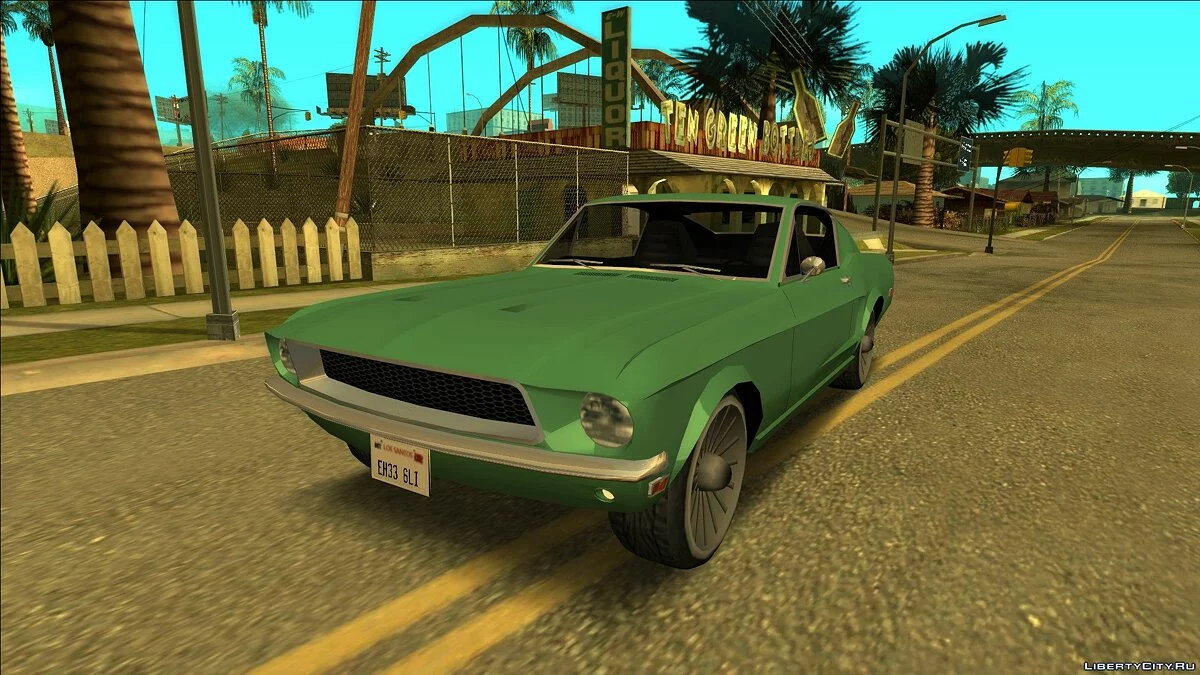 Mustang Fastback 1968 / GTA San Andreas