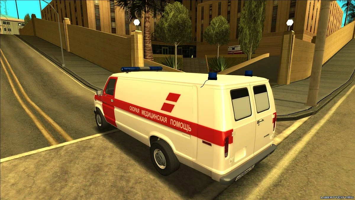 FORD 150 in the color scheme "Emergency Medical Assistance - SMP" / GTA San Andreas