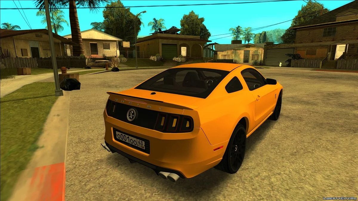 Ford Mustang Shelby GT500 / GTA San Andreas