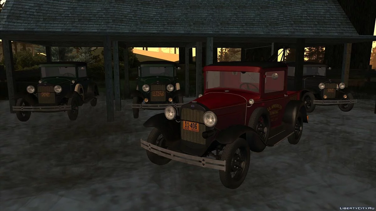 Ford Model A Pickup 1930 / GTA San Andreas