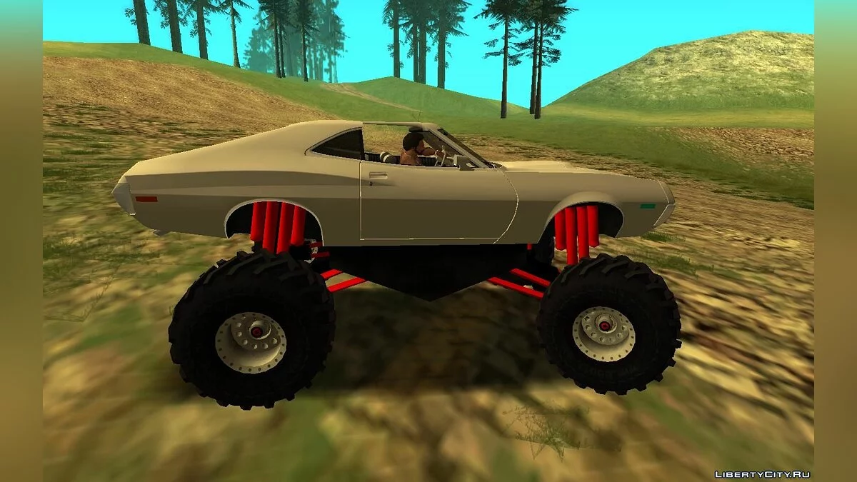 1972 Форд Гран Торіно Монстр Трак / GTA San Andreas