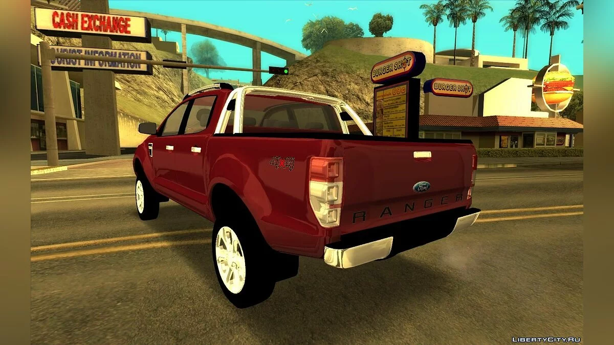 Ford Ranger 2012  / GTA San Andreas