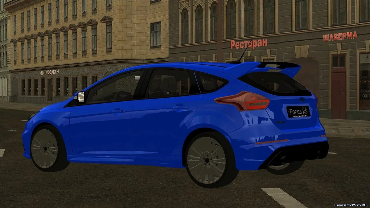Ford Focus RS 2017 / GTA San Andreas