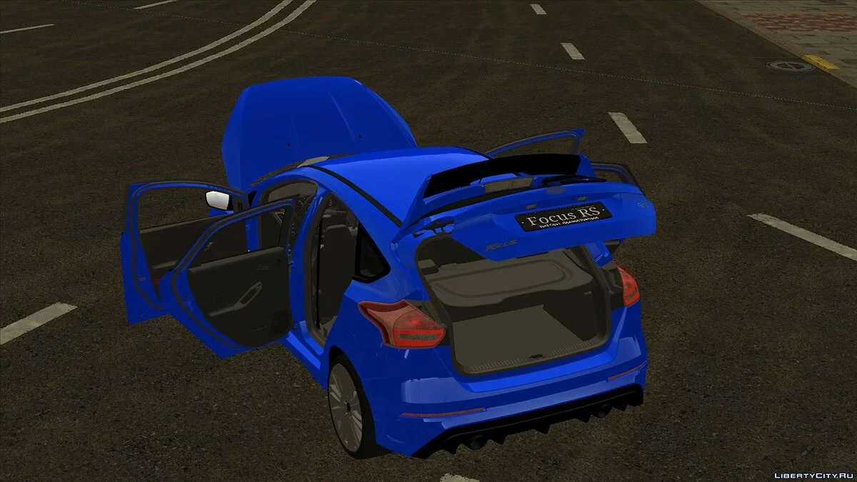 Ford Focus RS 2017 / GTA San Andreas