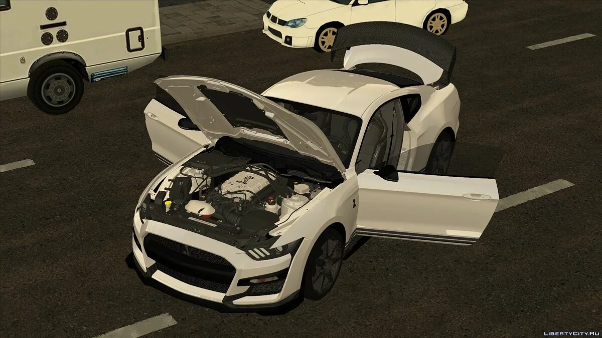 Ford Mustang Shelby GT500 2020 / GTA San Andreas