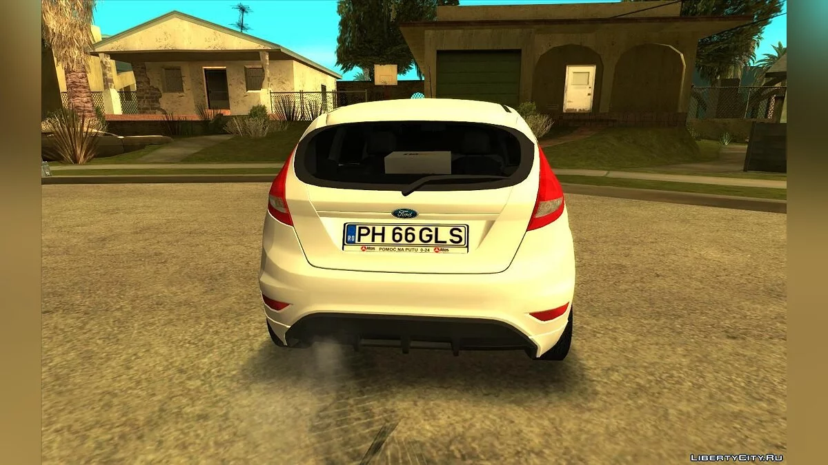 福特嘉年华厢式货车 - GLS快递 / GTA San Andreas