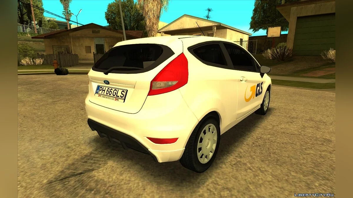 福特嘉年华厢式货车 - GLS快递 / GTA San Andreas