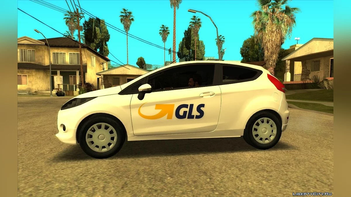 福特嘉年华厢式货车 - GLS快递 / GTA San Andreas