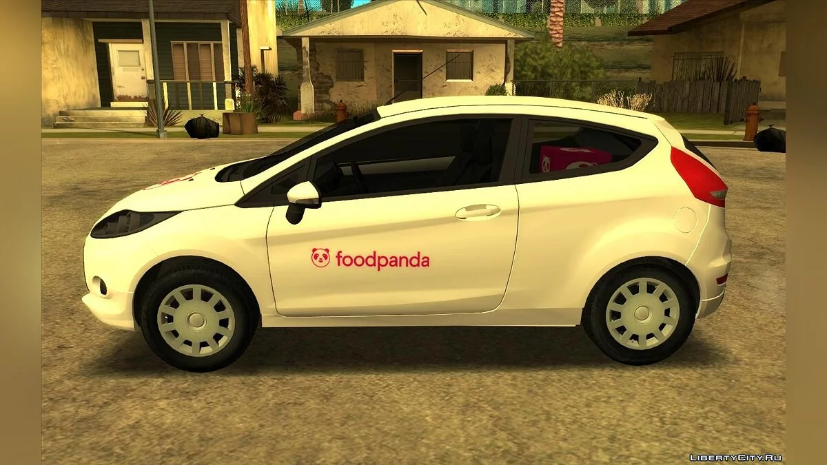 2012 Ford Fiesta Foodpanda / GTA San Andreas