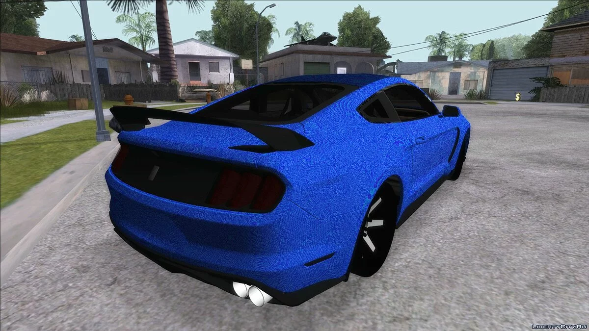 Ford Mustang BLUE STYLE / GTA San Andreas