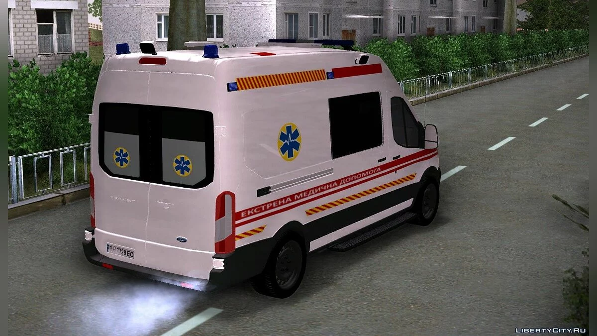 Ford Transit Emergency Medical Assistance / GTA San Andreas