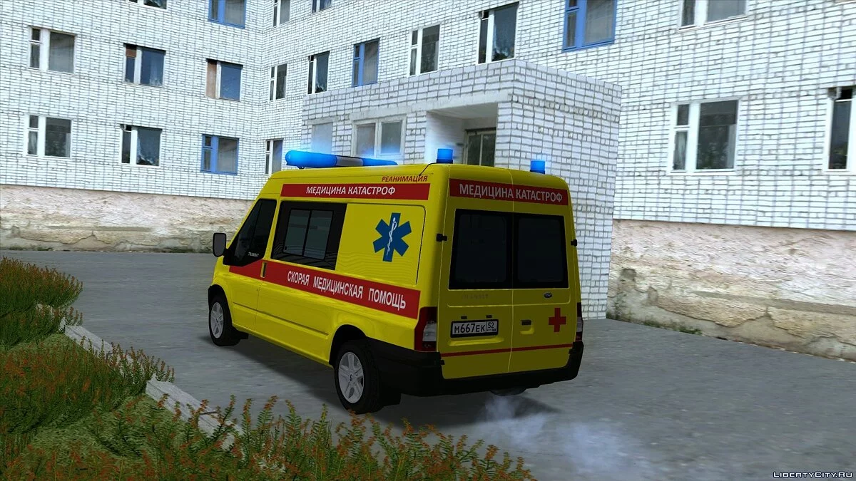 فورد ترانزيت طب الطوارئ / جي تي إيه سان أندرياس