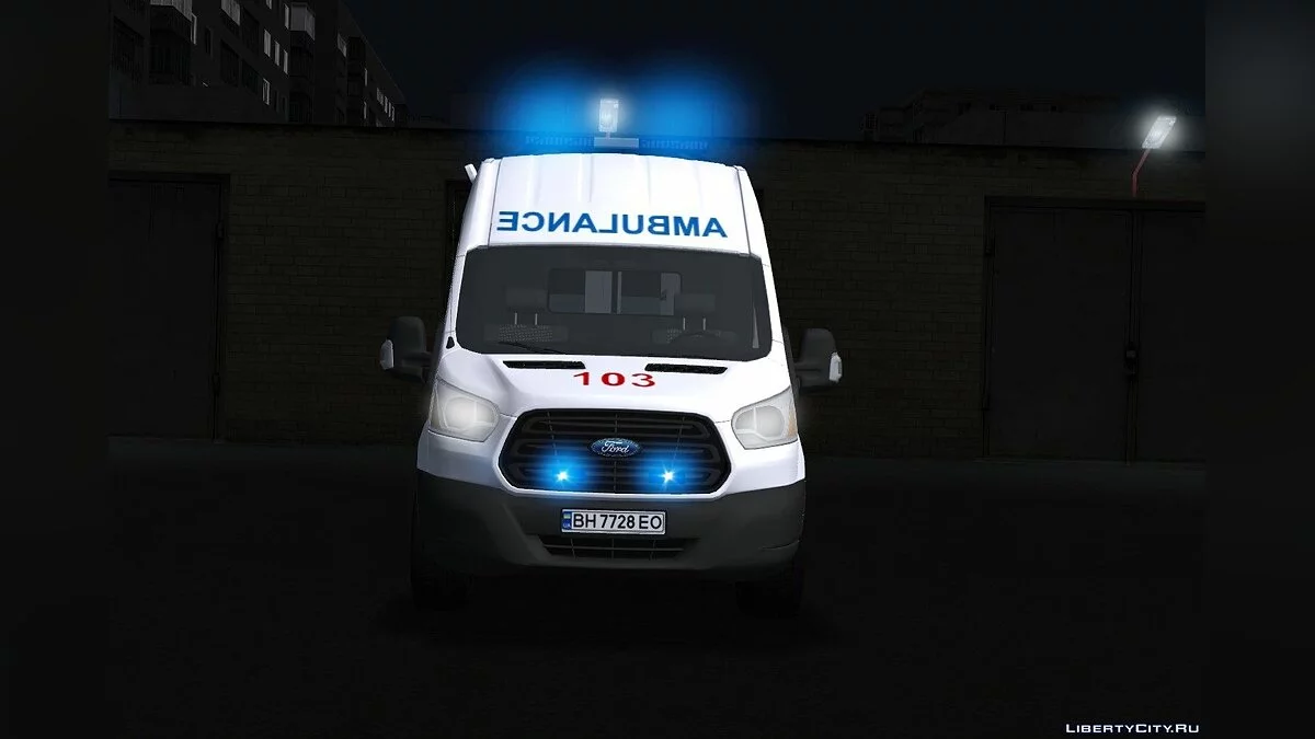 Ford Transit Швидка Медична Допомога м. Одеса / GTA San Andreas