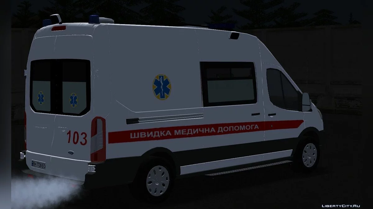 Ford Transit Швидка Медична Допомога м. Одеса / GTA San Andreas