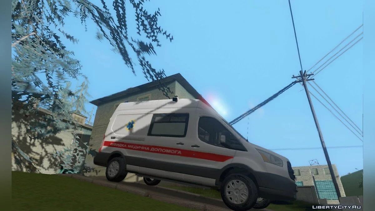 Ford Transit Скорая Помощь України / GTA San Andreas