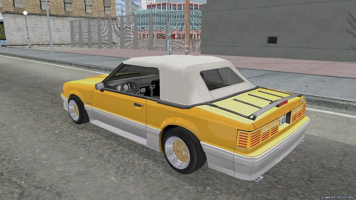 1987 Ford Mustang GT 5.0 Cabrio / GTA San Andreas