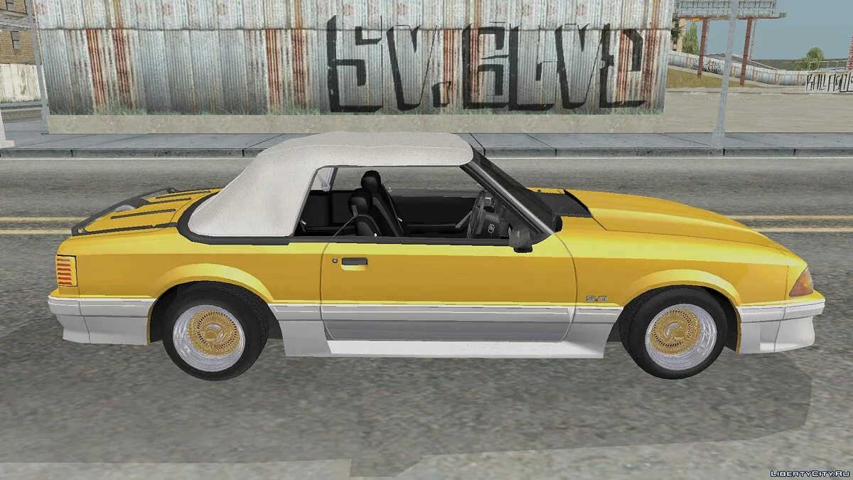 1987 Ford Mustang GT 5.0 Cabrio / GTA San Andreas
