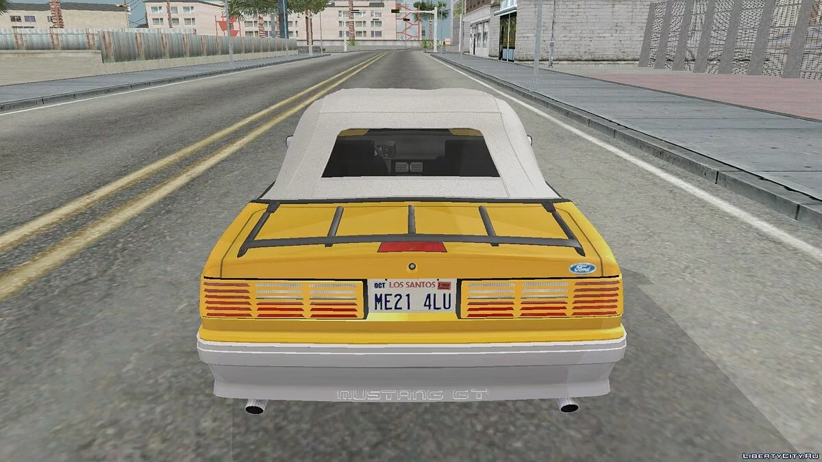1987 Ford Mustang GT 5.0 Cabrio / GTA San Andreas