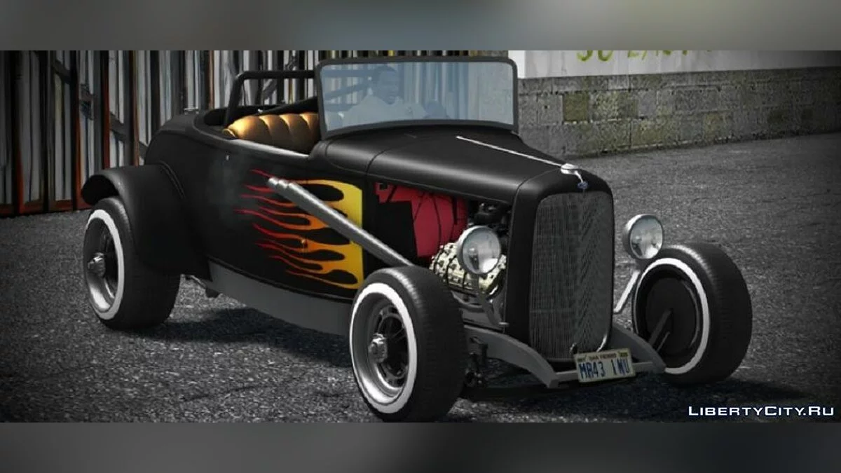 Ford Modelo B DeLuxe 5W Coupe de 1932 - Hot Rod / GTA San Andreas