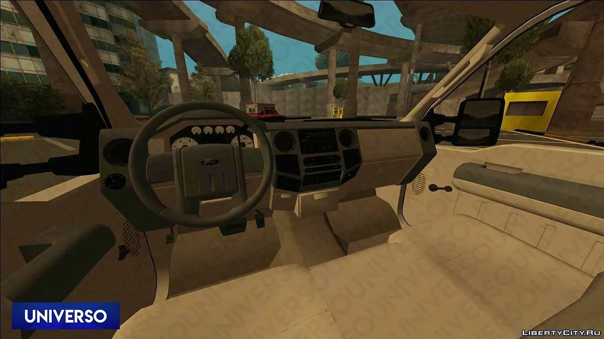 Ambulância Ford F-550 2008 / GTA San Andreas