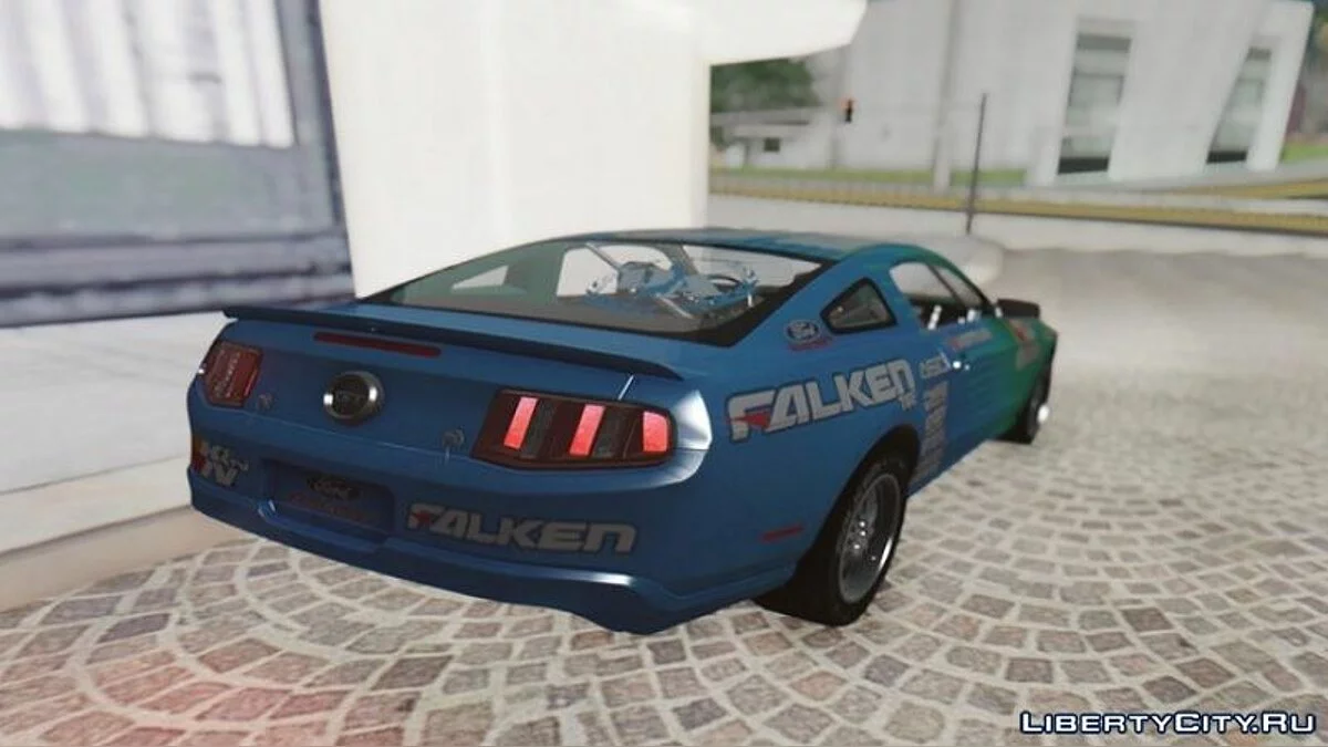 Formula Drift 2010 Ford Mustang GT Falken Tire / GTA San Andreas