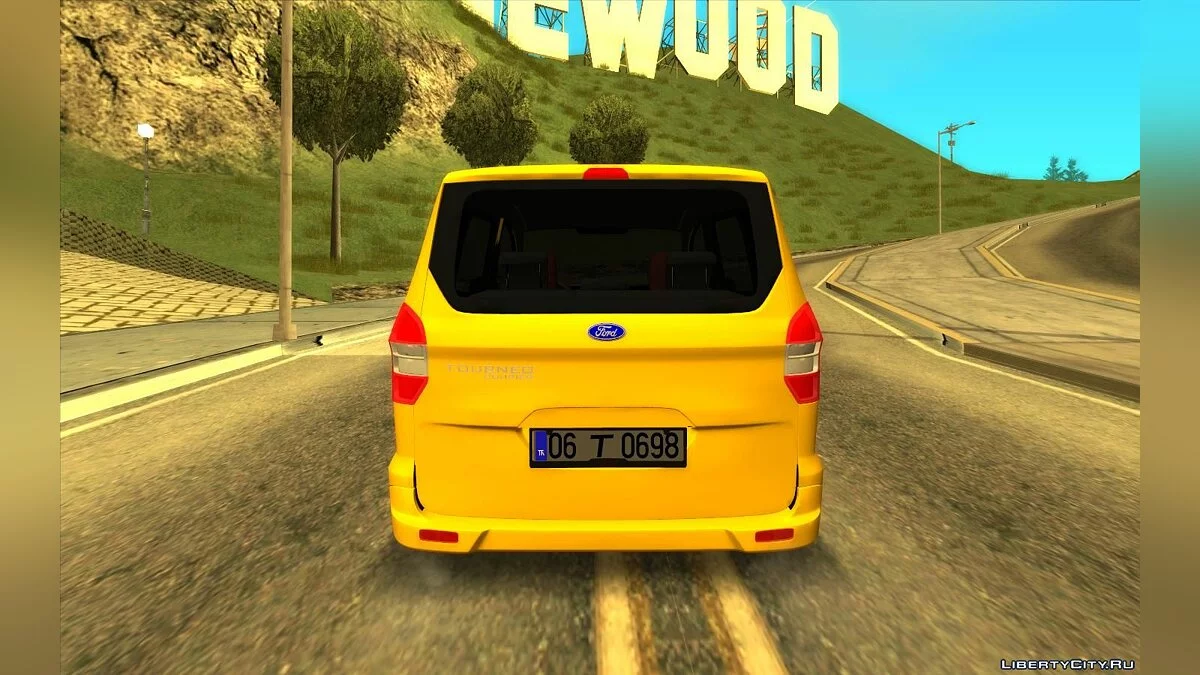Ford Courier - Taxi / GTA San Andreas