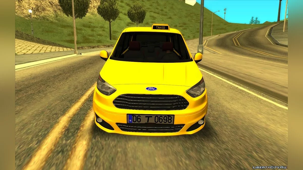 Ford Courier - Taxi / GTA San Andreas