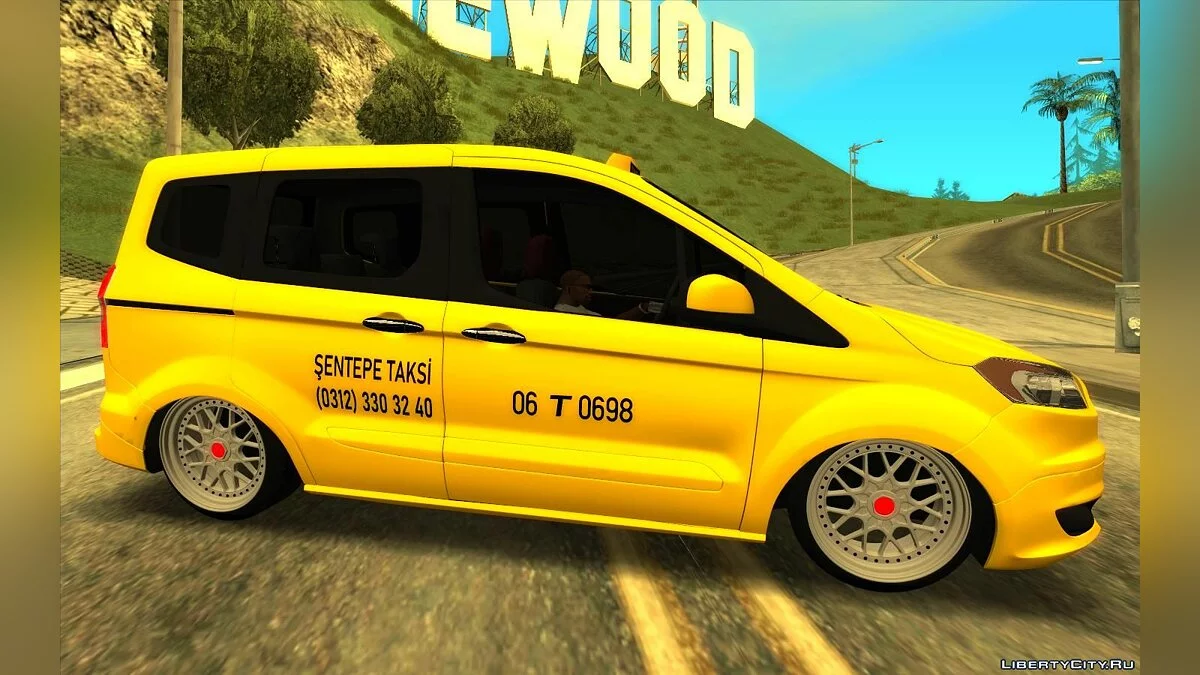 Ford Courier - Taxi / GTA San Andreas