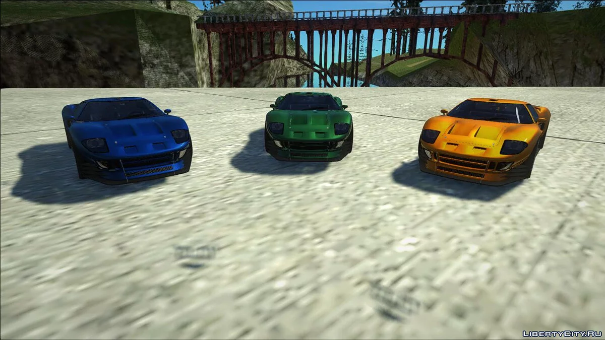 Ford GT40 Kustom / GTA San Andreas