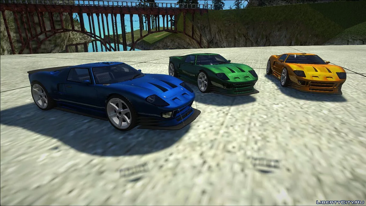 Ford GT40 Kustom / GTA San Andreas
