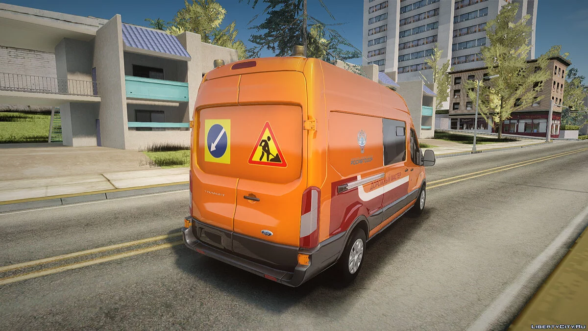 Ford Transit Road Master ROSAVTODOR / GTA San Andreas