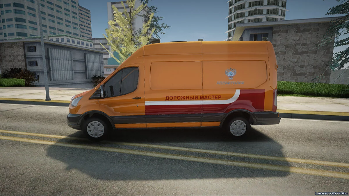 Ford Transit Road Master ROSAVTODOR / GTA San Andreas