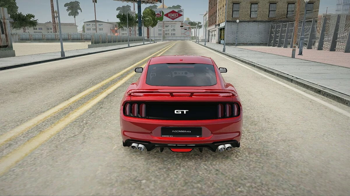 Ford Mustang GT 2019 / GTA San Andreas