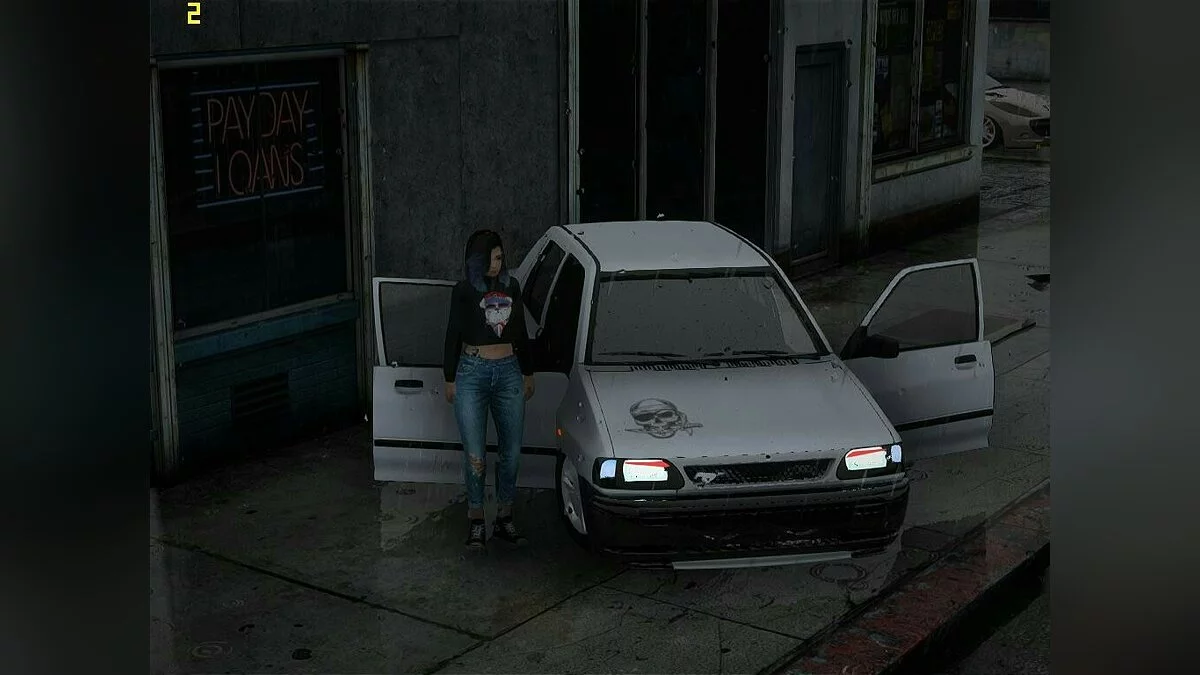 Ford Saipa Pride 131 / GTA San Andreas