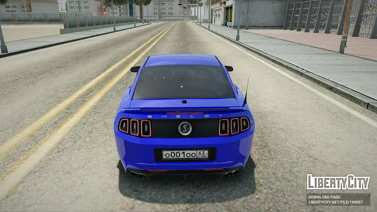 Shelby Mustang Shelby GT500 / GTA San Andreas